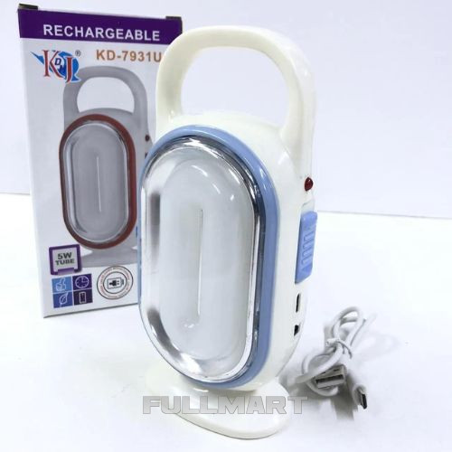 Лампа фонарь KD-7931U Rechargeable Emeancy Light